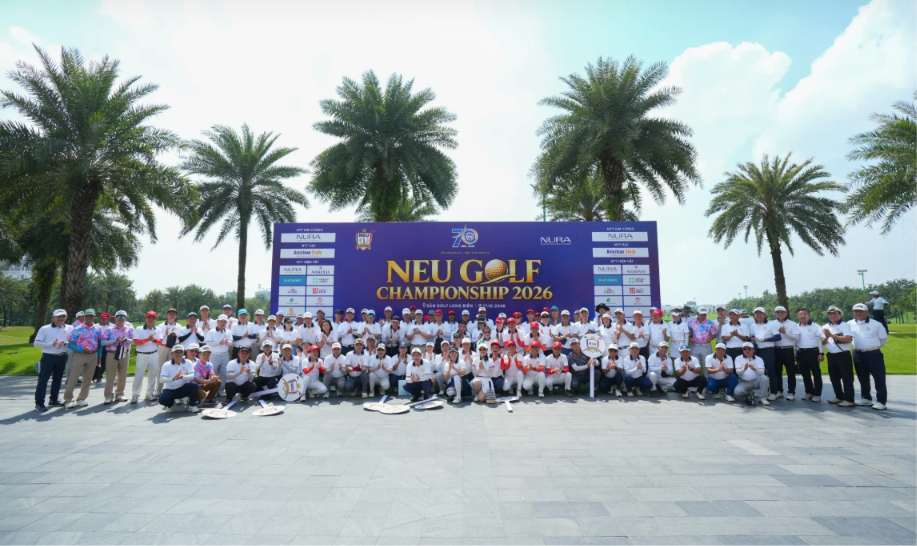 NEU Golf Championship 2026: Kết nối cộng đồng cựu sinh viên nhân dịp kỷ niệm 70 năm thành lập Đại học Kinh tế Quốc dân