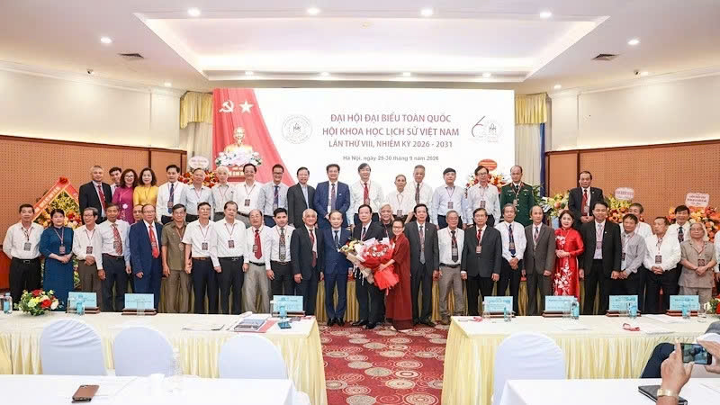 Đại hội Hội Khoa học Lịch sử Việt Nam lần thứ VIII, nhiệm kỳ 2026 - 2031