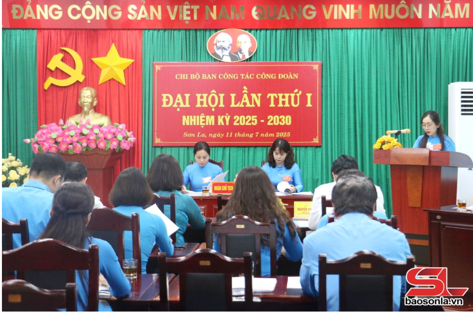 Đại hội Chi bộ Ban Công tác công đoàn lần thứ I, nhiệm kỳ 2025-2030