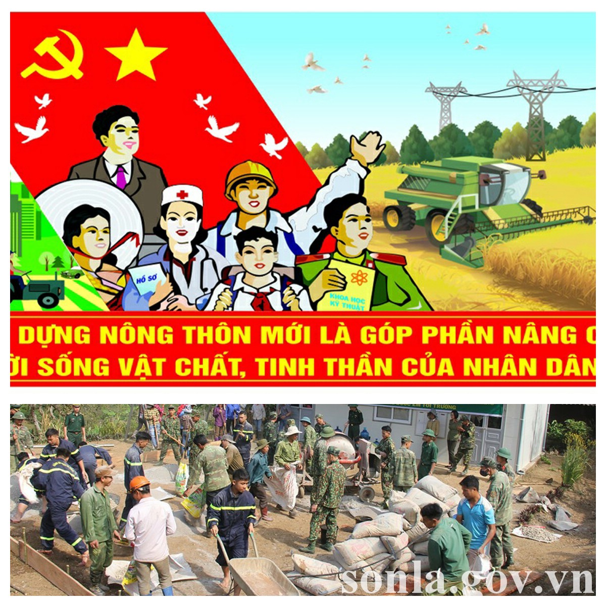 Bộ Chỉ huy quân sự tỉnh chung tay xây dựng nông thôn mới