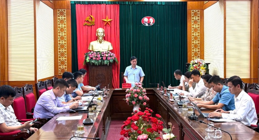 Thường trực Đảng ủy xã Quỳnh Nhai trao đổi, làm việc với thường trực Đảng ủy các xã Mường Giôn, Mường Chiên và Mường Sại