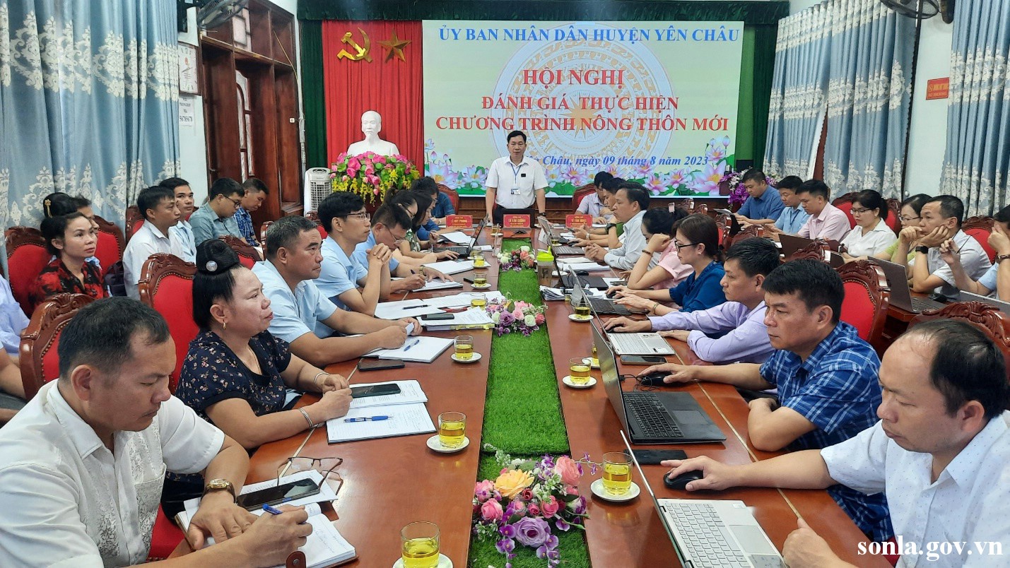 Năm 2023, Yên Châu phấn đấu hai xã đạt chuẩn Nông thôn mới