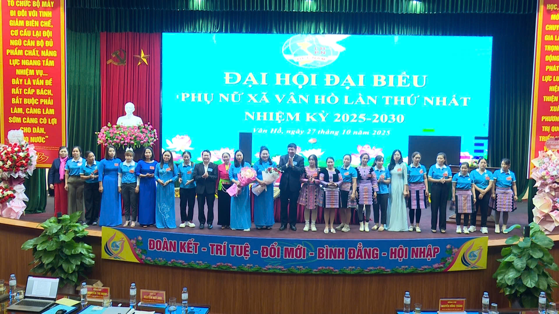 Đại hội Đại biểu Hội LHPN xã Vân Hồ lần thứ I, nhiệm kỳ 2025 -2030