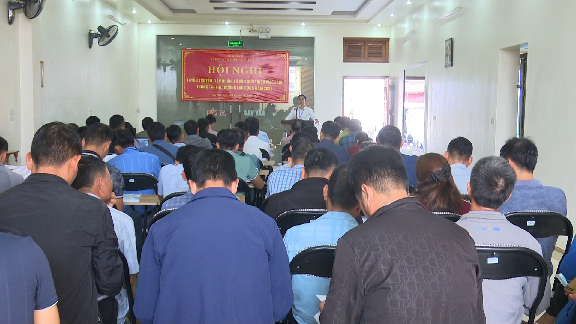 Hội nghị tuyên truyền, tập huấn, tư vấn giới thiệu việc làm thông tin thị trường lao động năm 2025