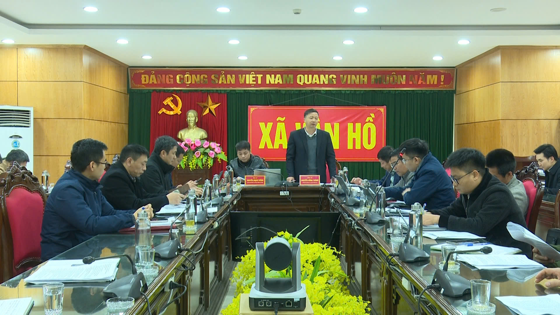 UBND hai xã Vân Hồ, Tô Múa họp tháo gỡ khó khăn vướng mắc trong công tác GPMB dự án cao tốc Hòa Bình – Mộc Châu