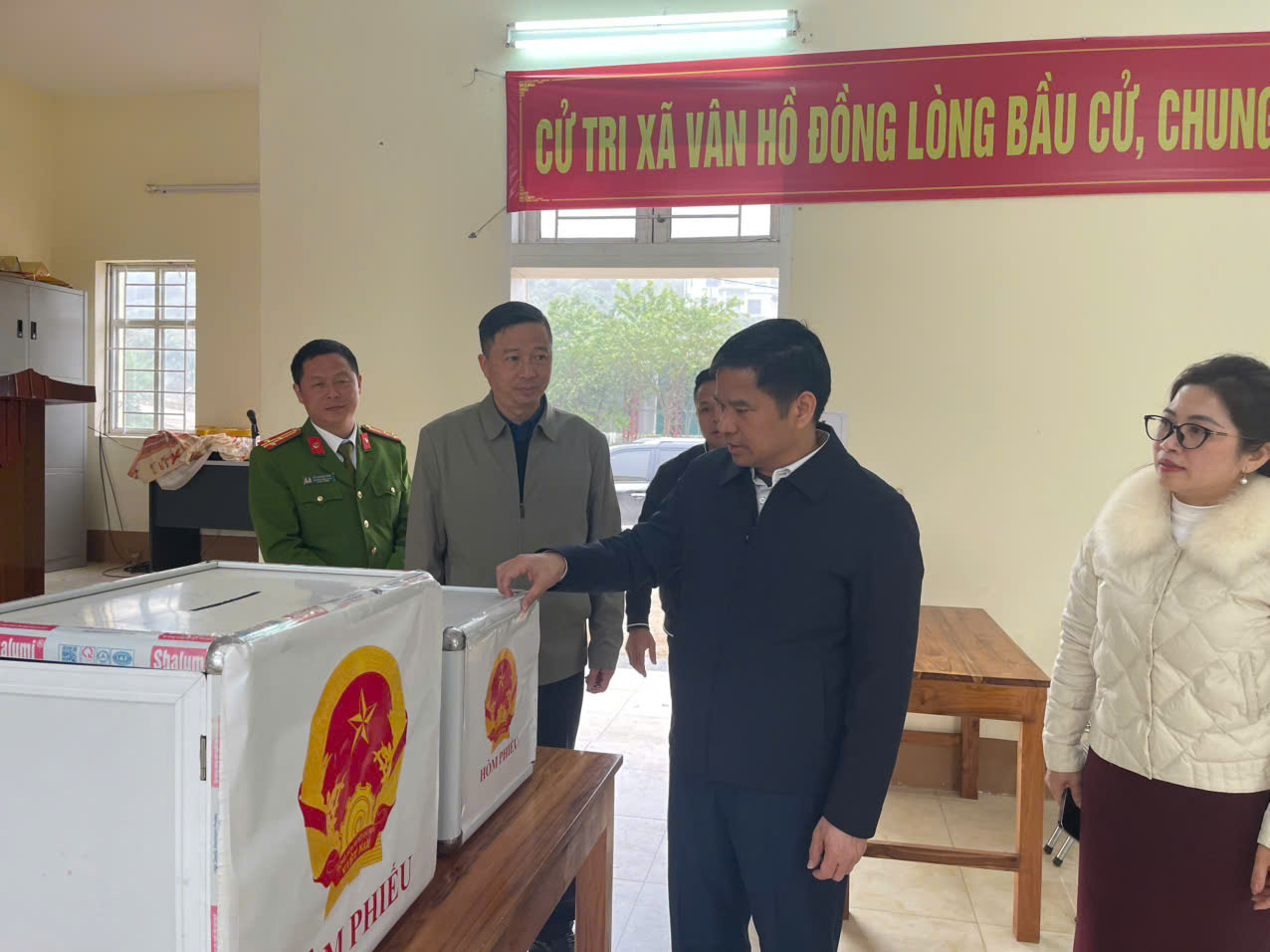 Vân Hồ sẵn sàng cho ngày bầu cử