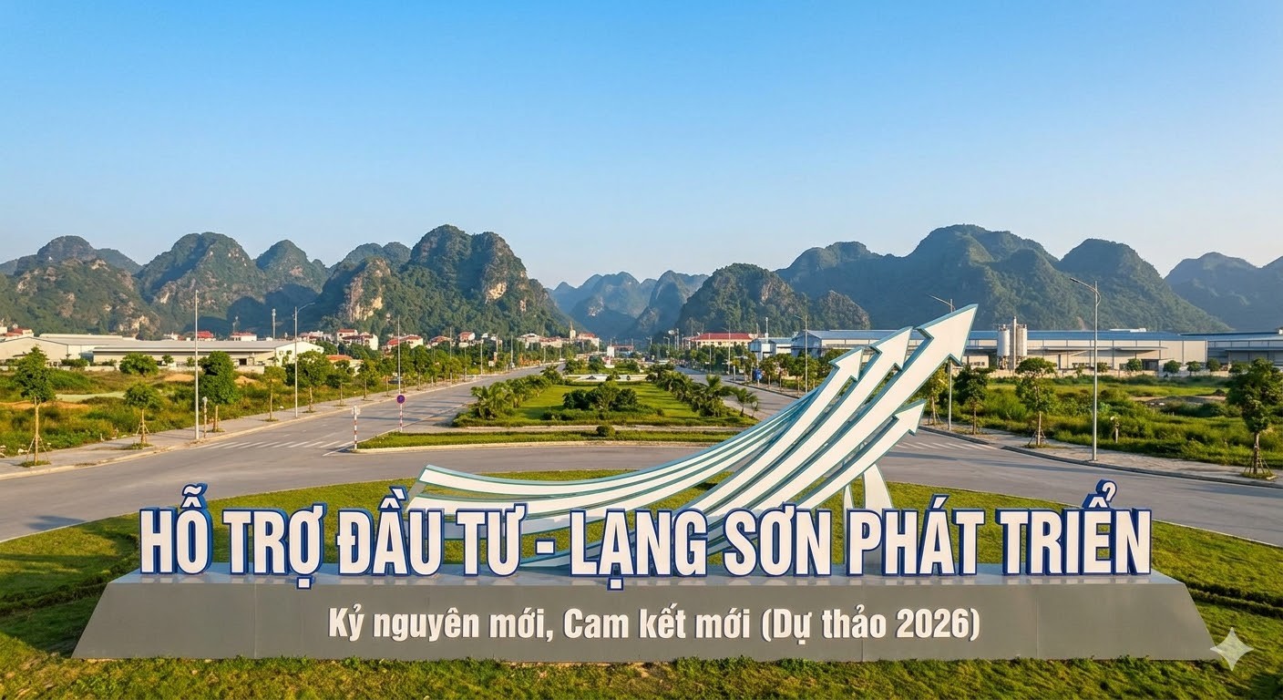 Lạng Sơn: Đột phá chính sách hỗ trợ đầu tư – kiến tạo môi trường kinh doanh thịnh vượng, bền vững