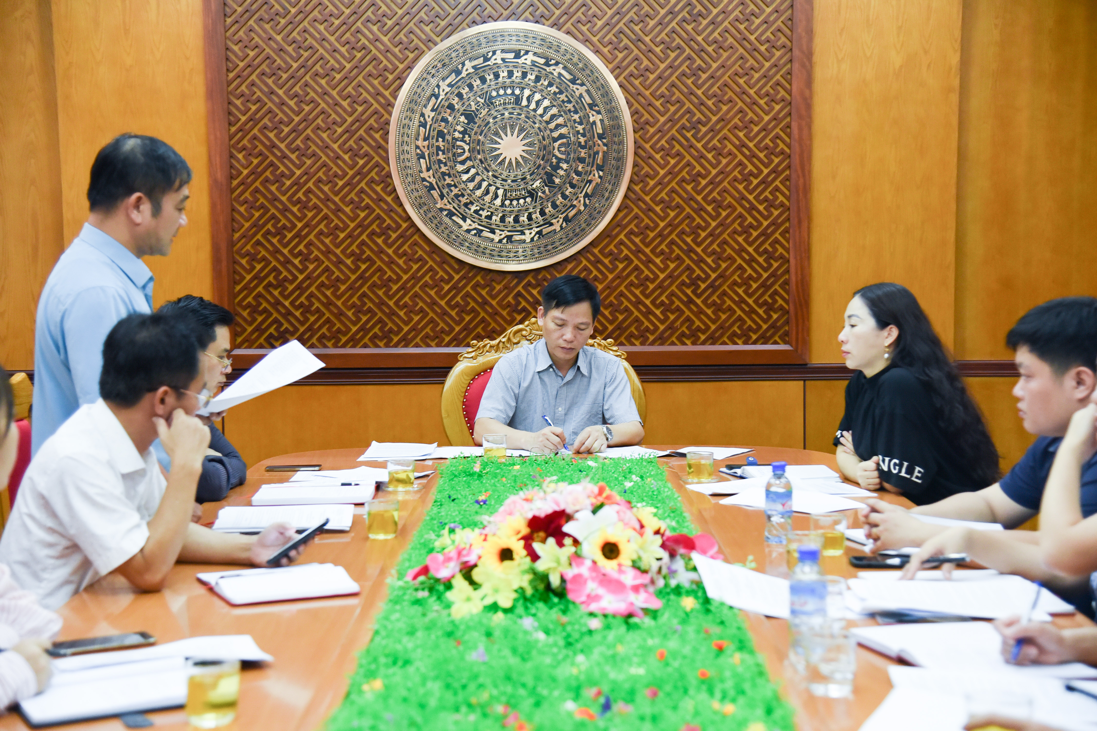 Họp Tổ tham mưu giúp việc Hội chợ Thương mại, Du lịch quốc tế Việt Trung  Lạng Sơn năm 2024