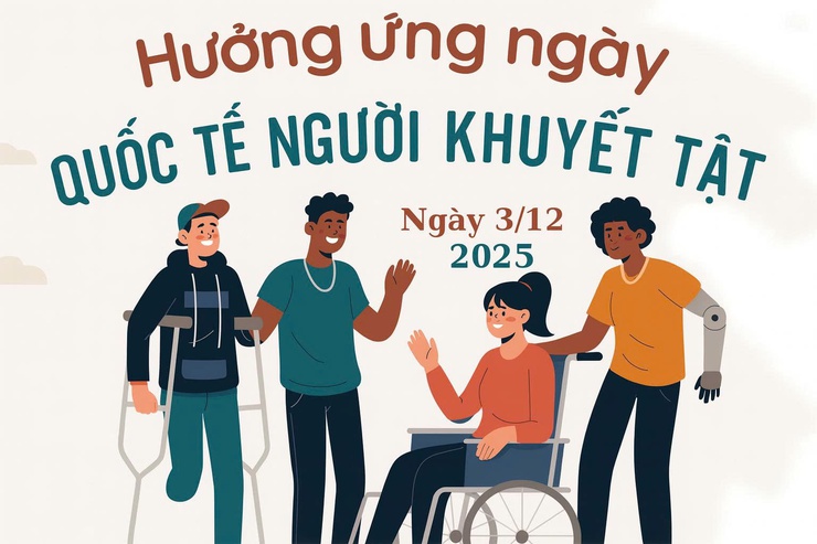 🌍 HƯỞNG ỨNG NGÀY QUỐC TẾ NGƯỜI KHUYẾT TẬT 03/12