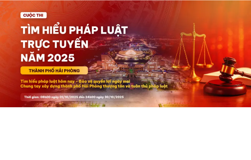Phát động cuộc thi “Tìm hiểu Pháp luật trực tuyến năm 2025”