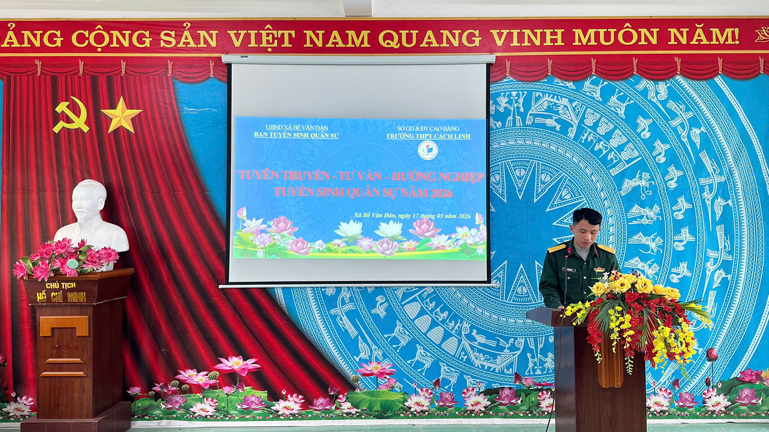 Tuyên truyền, tư vấn, Hướng nghiệp tuyển sinh quân sự năm 2026
