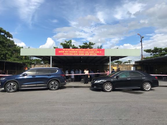 Hải Phòng triển khai lấy mẫu xét nghiệm sàng lọc COVID – 19 cho một số trường hợp nguy cơ cao