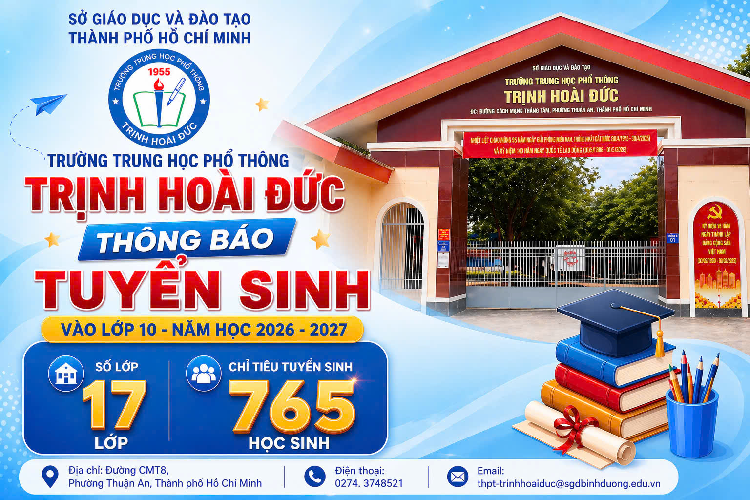 Phương án tổ hợp môn lớp 10 Năm học 2026 - 2027
