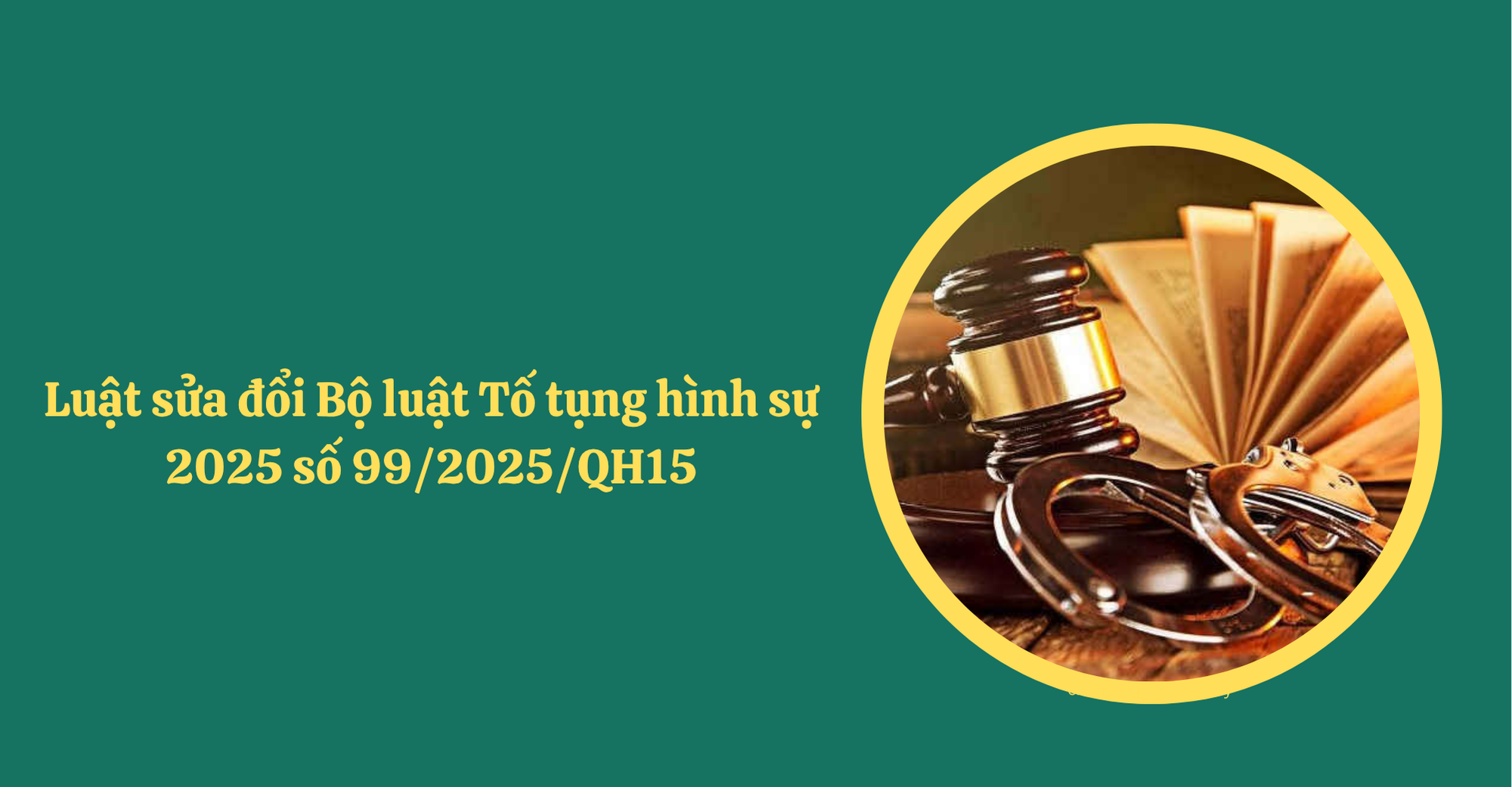 Những điểm mới của Luật sửa đổi, bổ sung một số điều của Bộ luật Tố tụng hình sự