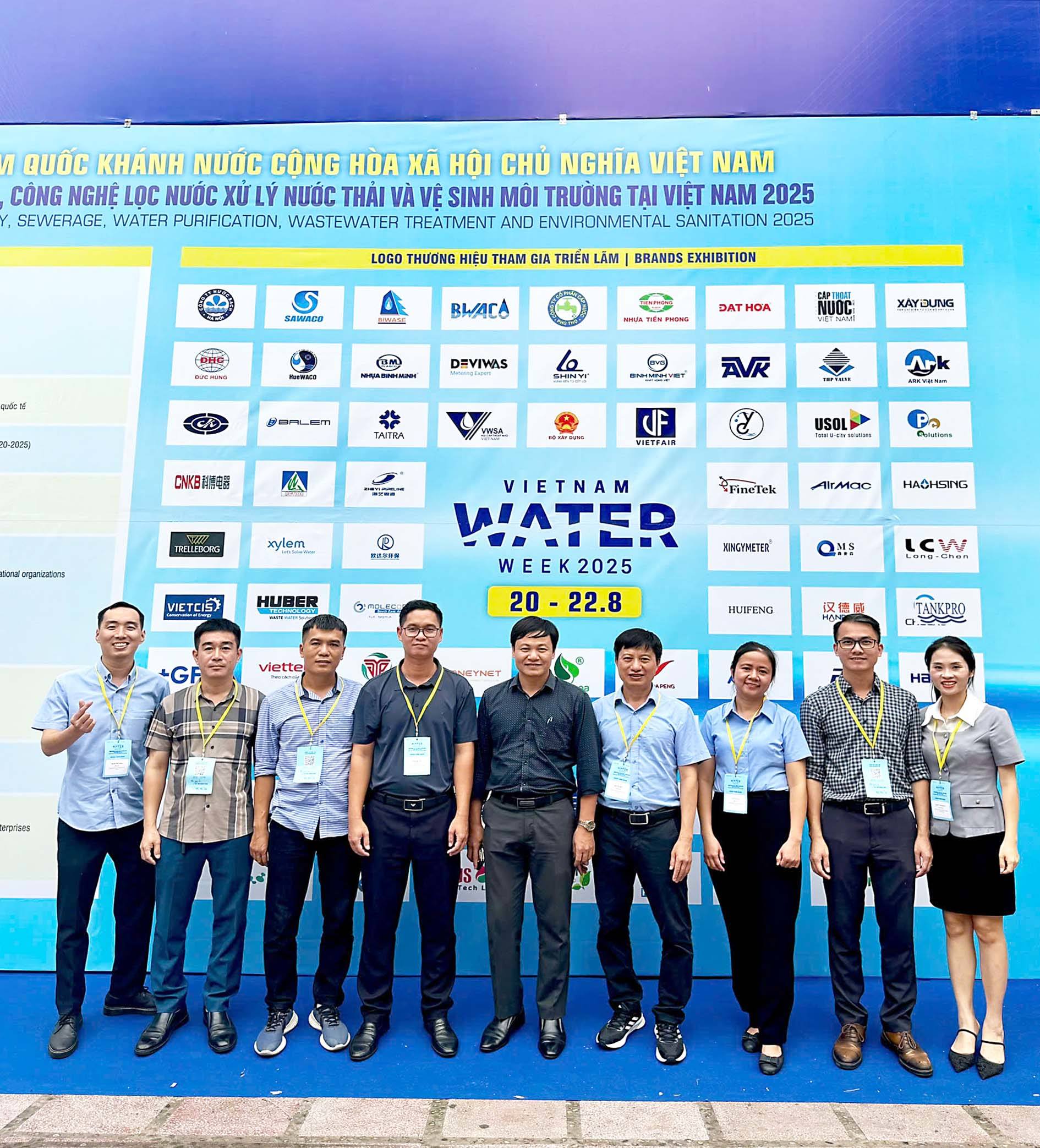 Tham dự Tuần lễ ngành nước Việt Nam năm 2025