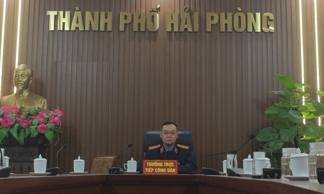 Tổ công tác tiếp dân thực hiện nhiệm vụ trong thời gian diễn ra Đại hội đại biểu toàn Quốc lần thứ XIV của Đảng