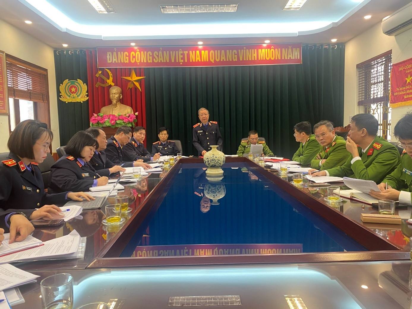 Vụ 8 - Viện kiểm sát nhân dân tối cao phối hợp với Viện kiểm sát nhân dân thành phố Hải Phòng trực tiếp kiểm sát việc tạm giữ, tạm giam và thi hành án phạt tù Quý I/2026 tại Trại tạm giam số 2 - Công an thành phố Hải Phòng và 02 Phân trại tạm giam trực thuộc