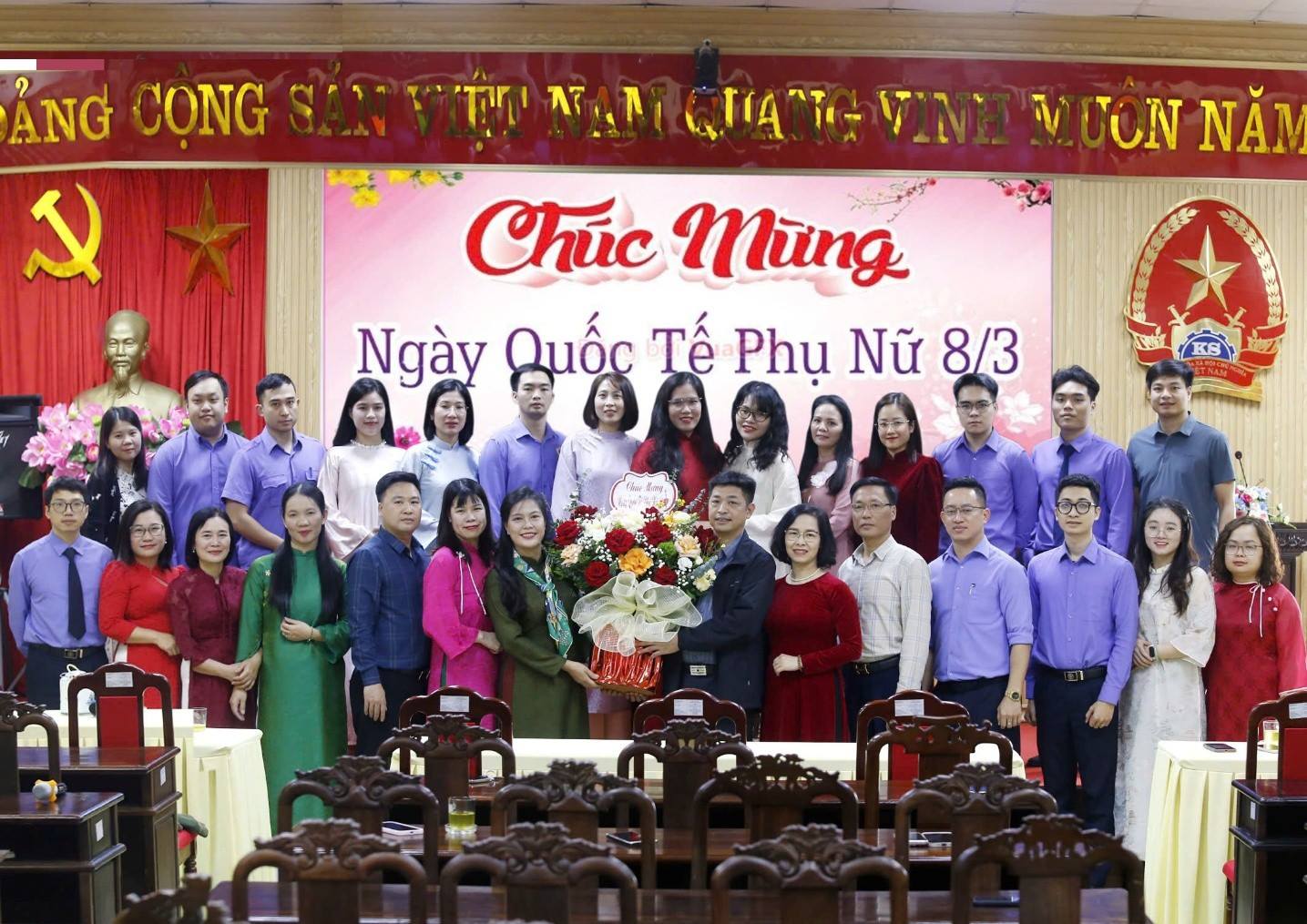 VKSND Khu vực 8 – Hải Phòng: Ấm áp buổi gặp mặt kỷ niệm ngày Quốc tế Phụ nữ 8/3