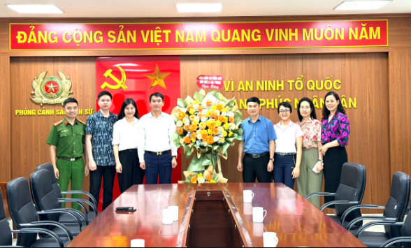 Viện kiểm sát nhân dân khu vực 3 – Hải Phòng chúc mừng  80 năm ngày truyền thống lực lượng Cảnh sát hình sự