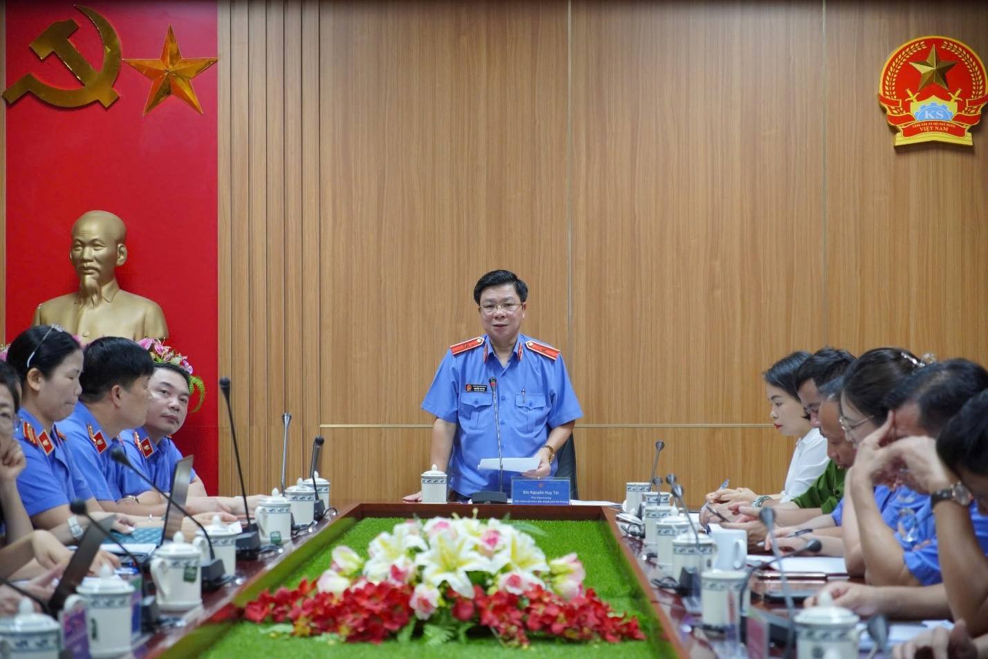 Viện KSND thành phố Hải Phòng tổ chức hội nghị tập huấn “Nâng cao chất lượng công tác kiểm sát việc giải quyết khiếu nại, tố cáo trong hoạt động tư pháp”