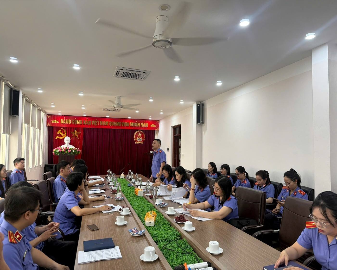 Viện kiểm sát nhân dân thành phố Hải Phòng tiến hành thanh tra Hành chính tại các Viện kiểm sát nhân dân khu vực 3 và khu vực 10
