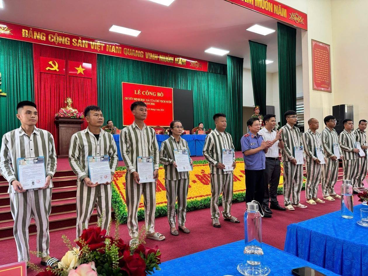 Công bố Quyết định đặc xá năm 2026 của Chủ tịch nước tại Hải Phòng