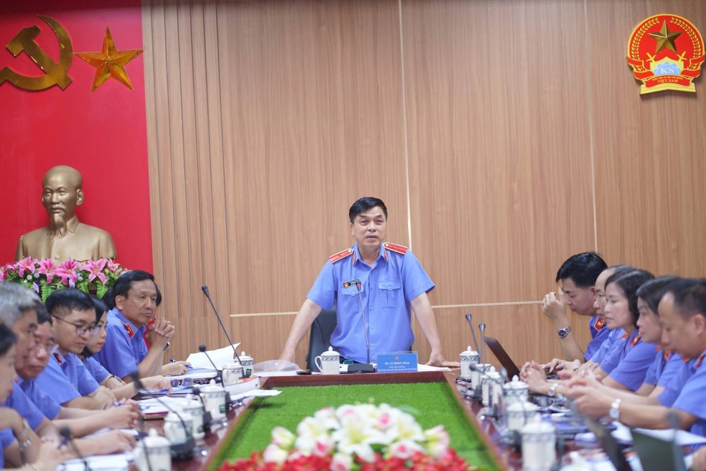 VKSND thành phố Hải Phòng tổ chức hội nghị rút kinh nghiệm và giải đáp khó khăn, vướng mắc trong công tác xét xử hình sự năm 2026