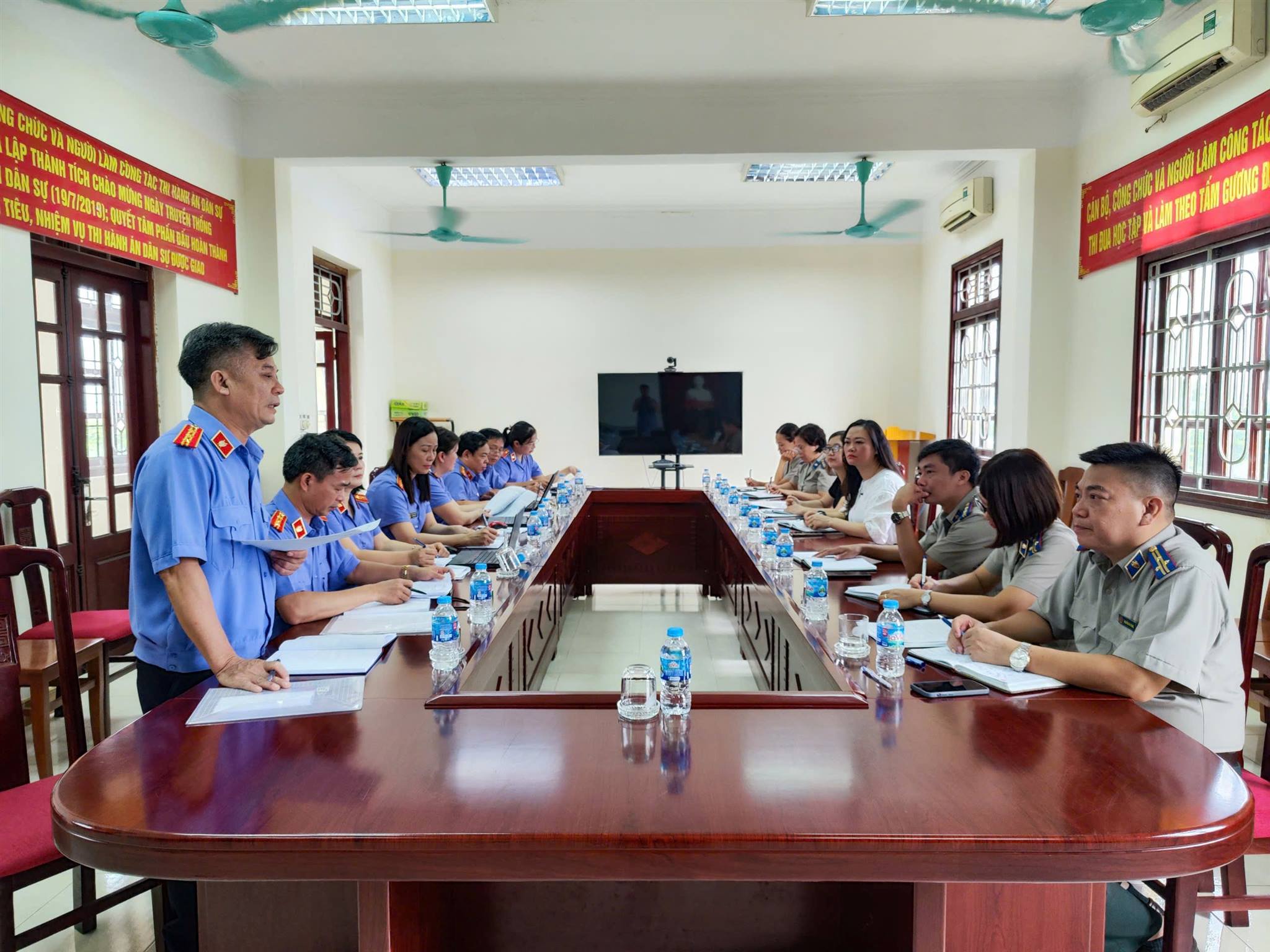 Viện kiểm sát nhân dân thành phố Hải Phòng phúc tra việc thực hiện Kết luận trực tiếp kiểm sát tại Cơ quan thi hành án dân sự
