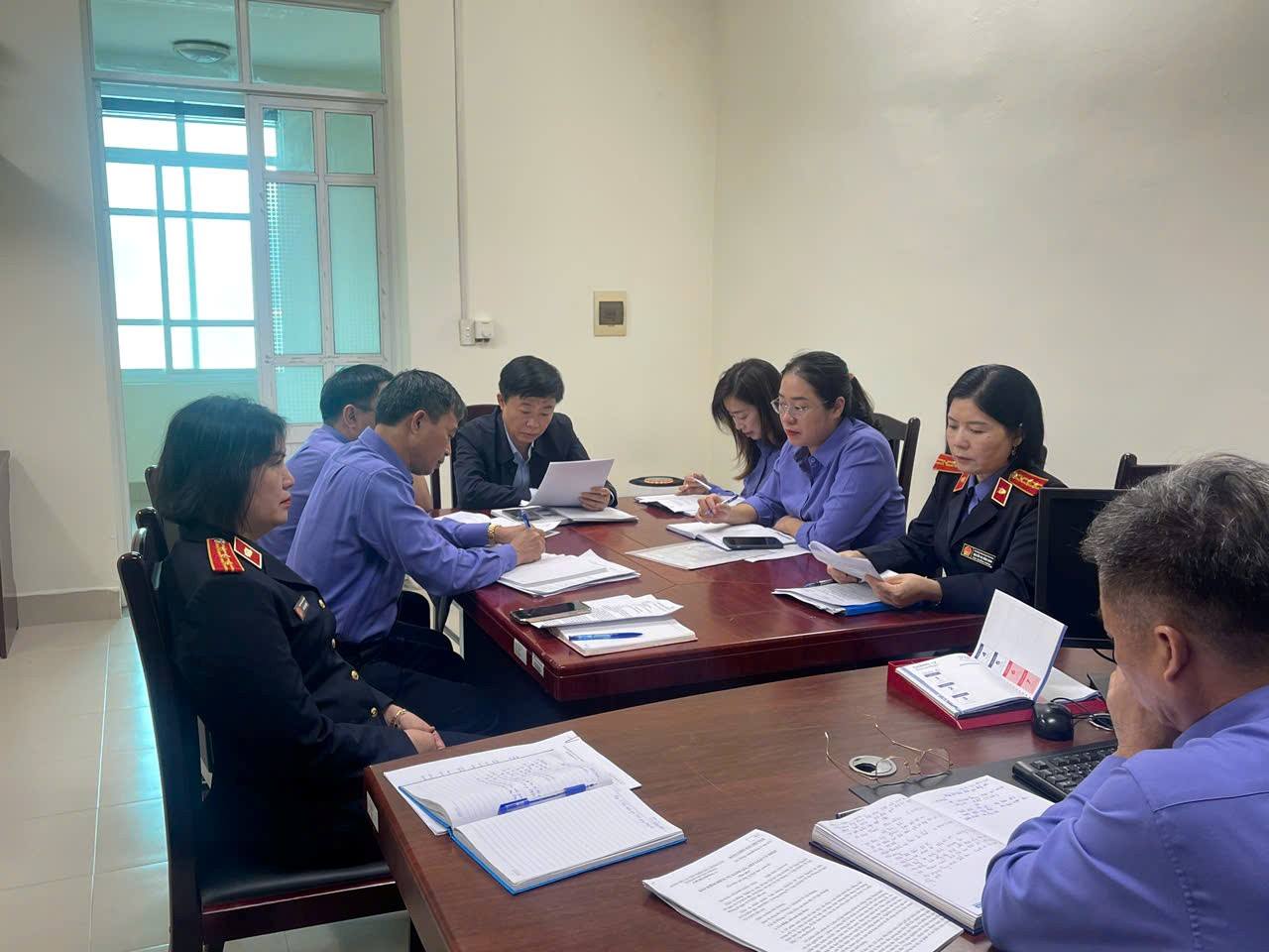 Chi bộ Phòng 11 – VKSND thành phố Hải Phòng tổ chức kiểm điểm, đánh giá chất lượng chi bộ và đảng viên năm 2025