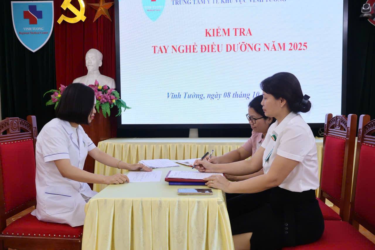 Trung tâm Y tế khu vực Vĩnh Tường công bố danh sách đăng ký thực hành chuyên môn lần 1 năm 2026