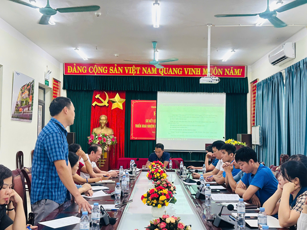 TRUNG TÂM Y TẾ KHU VỰC TAM ĐẢO HỌP CHỈ ĐẠO CÔNG TÁC Y TẾ DỰ PHÒNG TẠI CÁC TRẠM Y TẾ XÃ SAU SÁP NHẬP