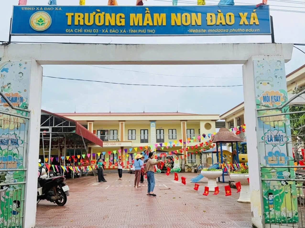 TRƯỜNG MẦM NON ĐÀO XÁ CHUNG TAY CHUẨN BỊ CHÀO ĐÓN NĂM HỌC MỚI 2026 – 2027 