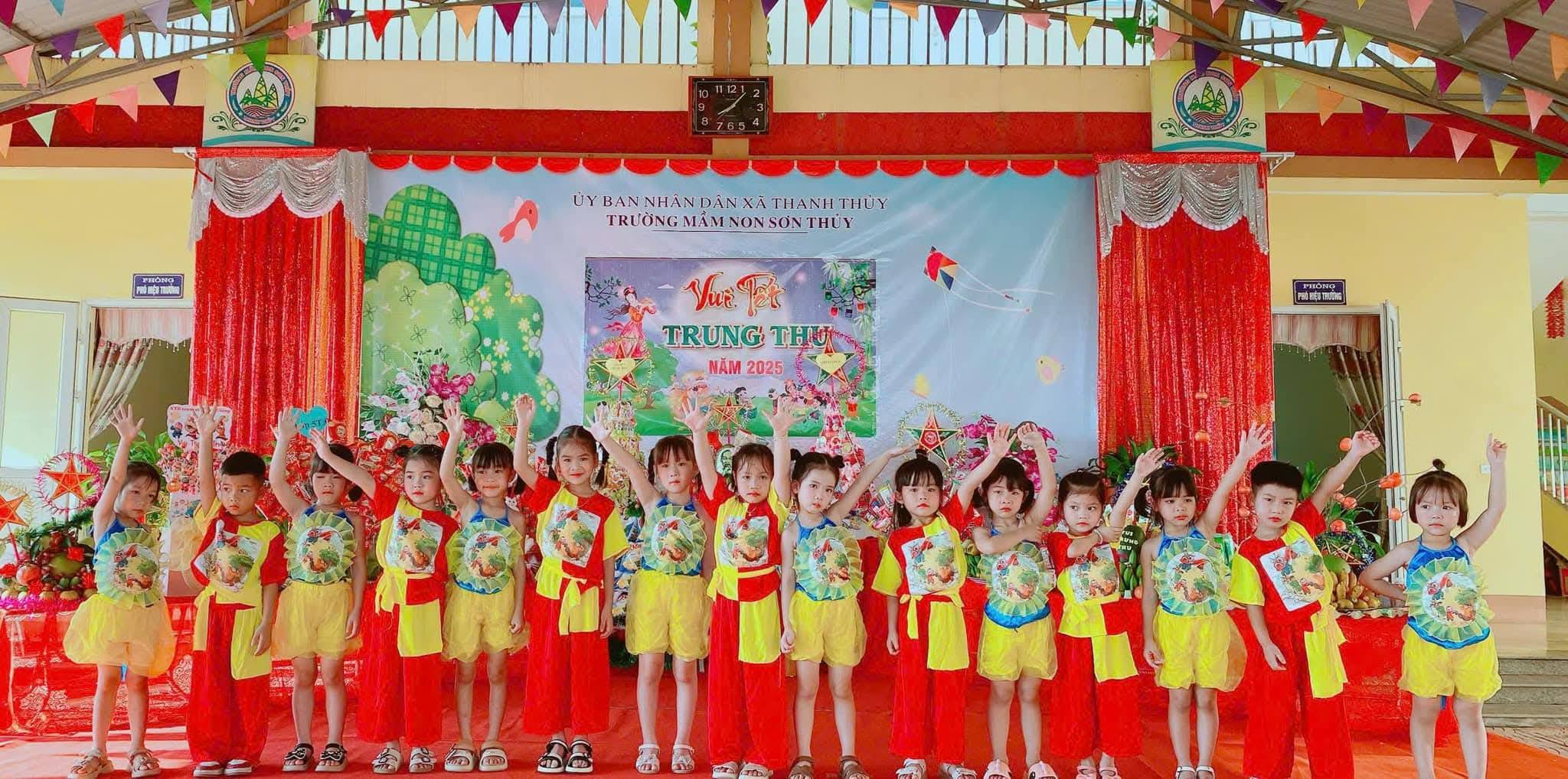 VUI TẾT TRUNG THU CỦA CÁC BÉ TRƯỜNG MẦM NON SƠN THỦY