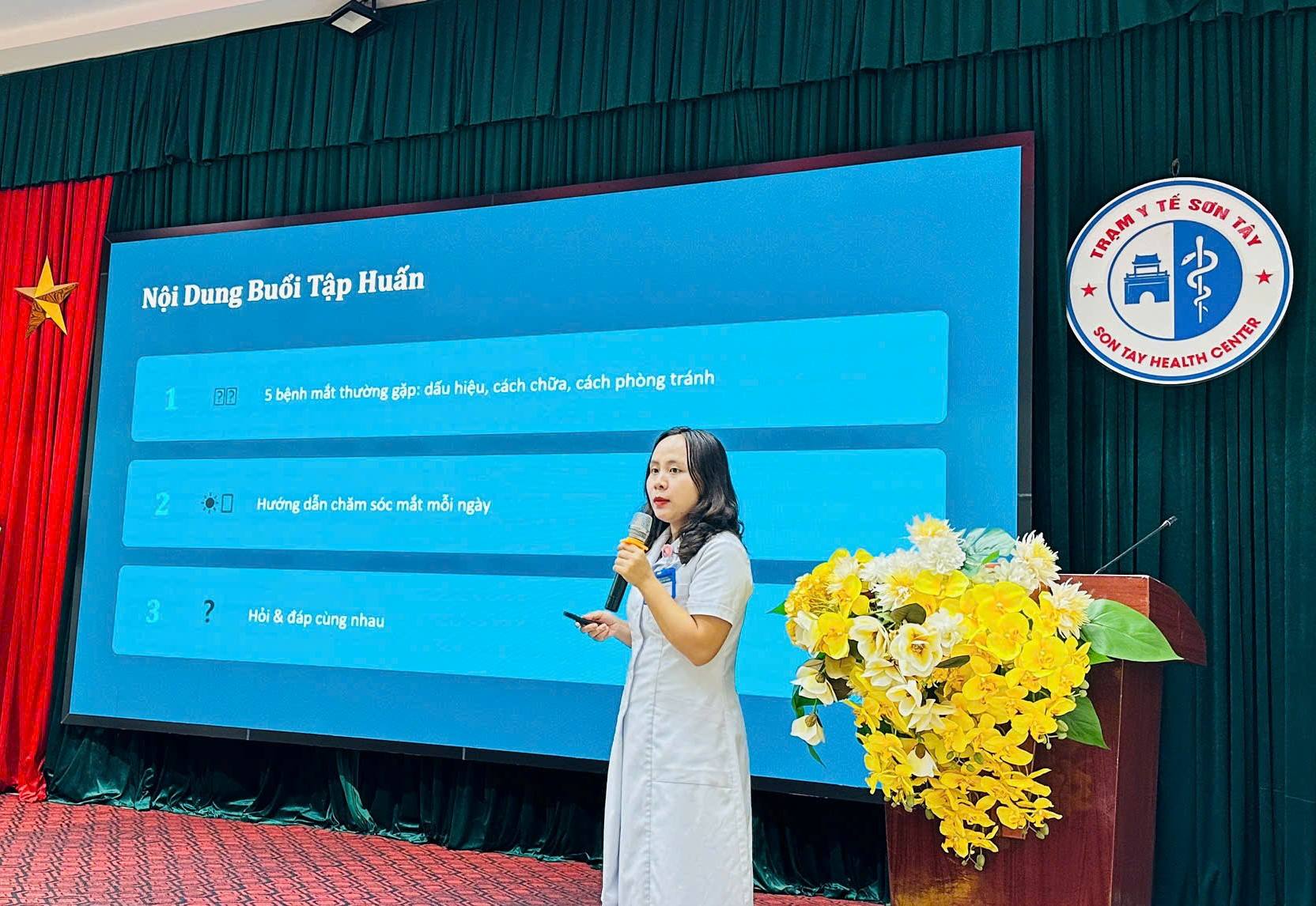 NÂNG CAO KIẾN THỨC PHÒNG, CHỐNG CÁC BỆNH VỀ MẮT CHO NGƯỜI CAO TUỔI