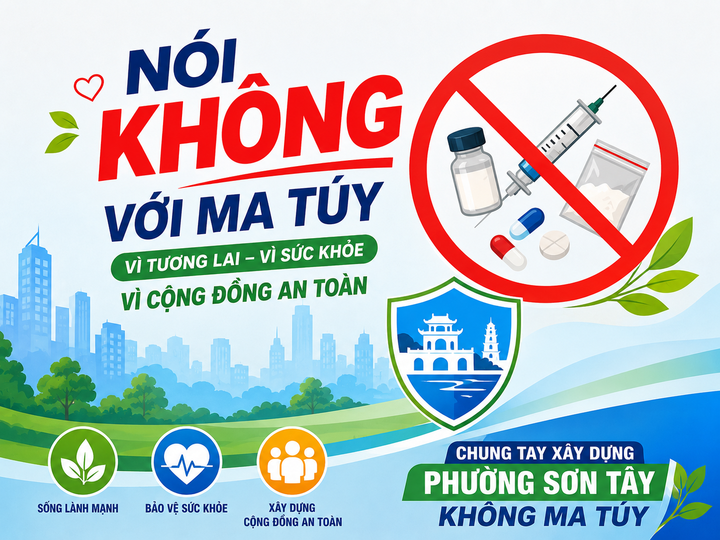 HƯỞNG ỨNG THÁNG HÀNH ĐỘNG PHÒNG, CHỐNG MA TÚY NĂM 2026