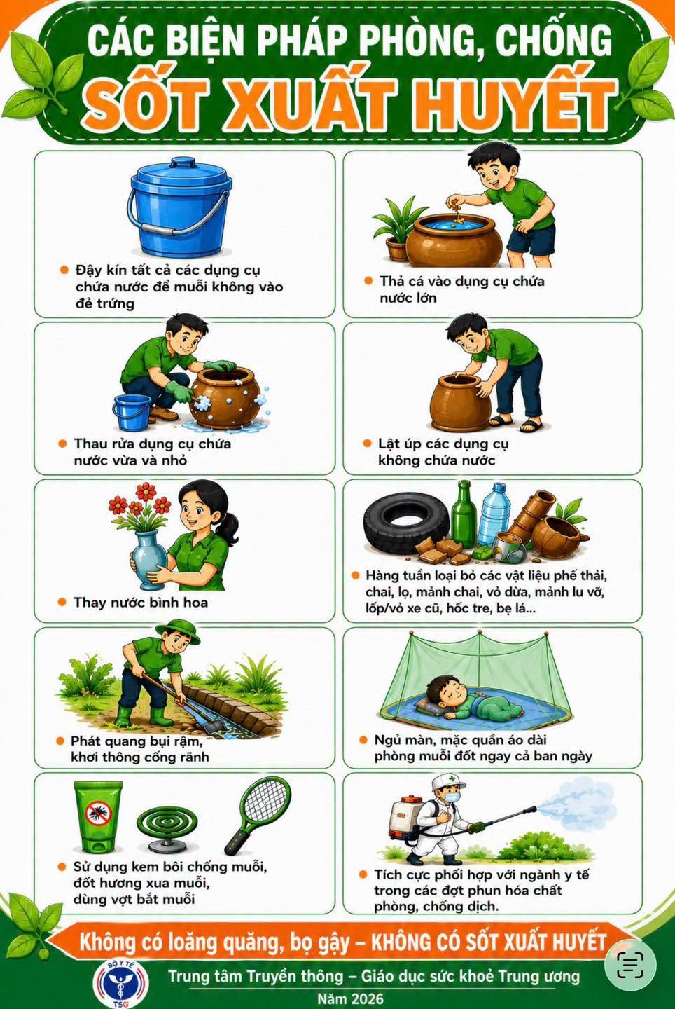 TĂNG CƯỜNG PHÒNG CHỐNG SỐT XUẤT HUYẾT
