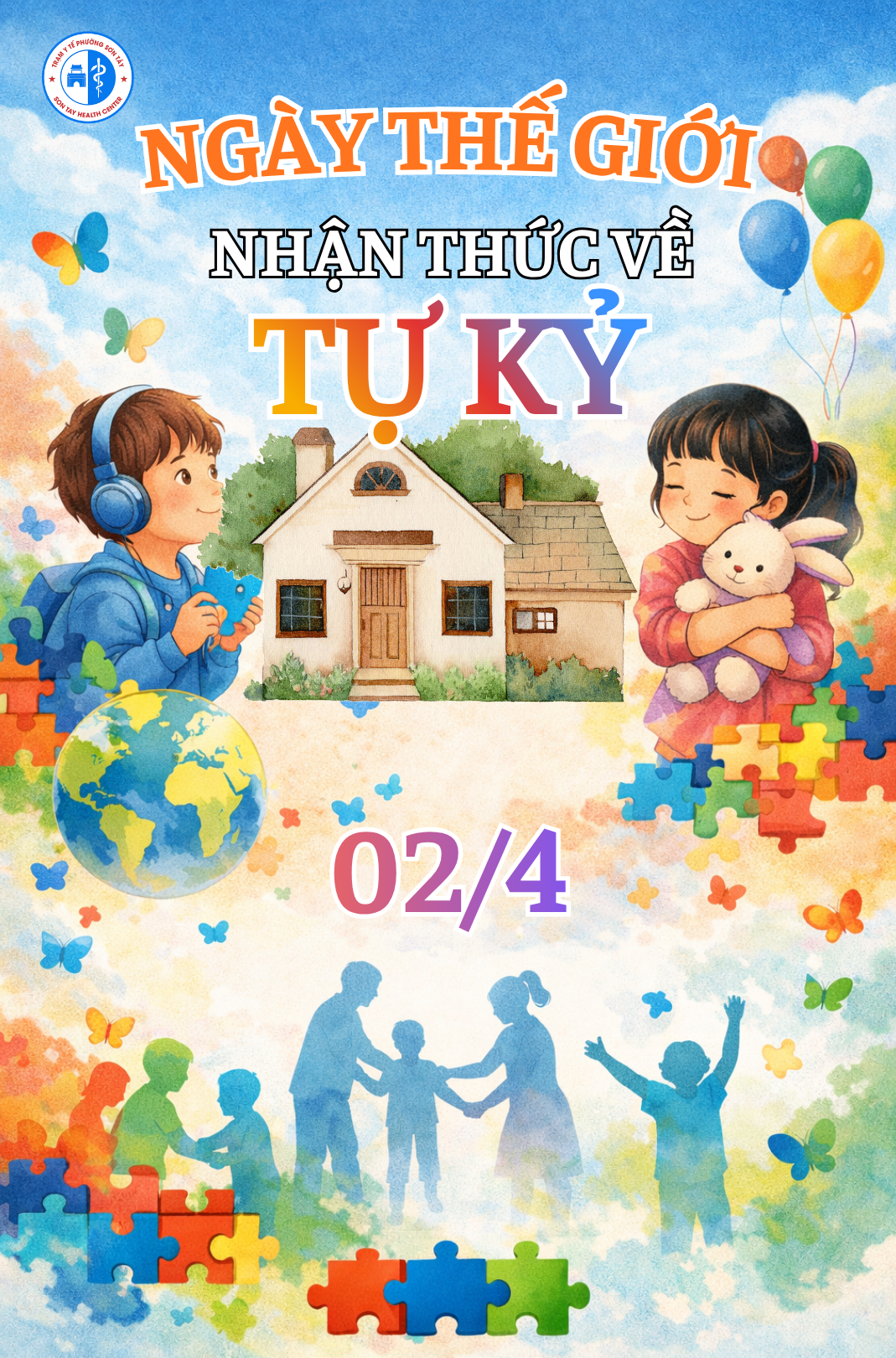 Ngày thế giới nhận thức về tự kỷ (02/4)