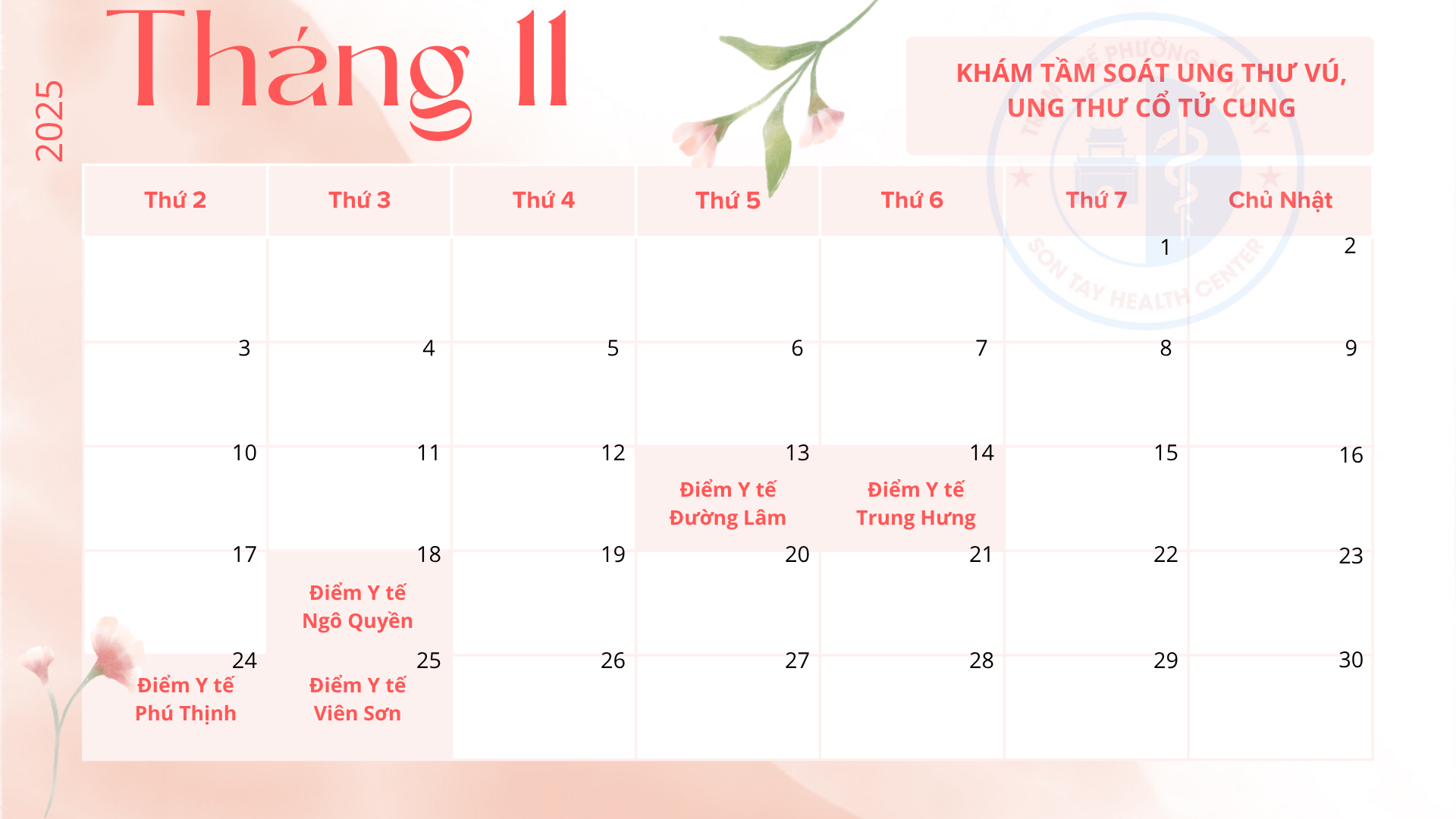 Tầm Soát Ung Thư Vú &amp; Ung Thư Cổ Tử Cung: Chìa Khóa Vàng Bảo Vệ Sức Khỏe Phụ Nữ Phường Sơn Tây!