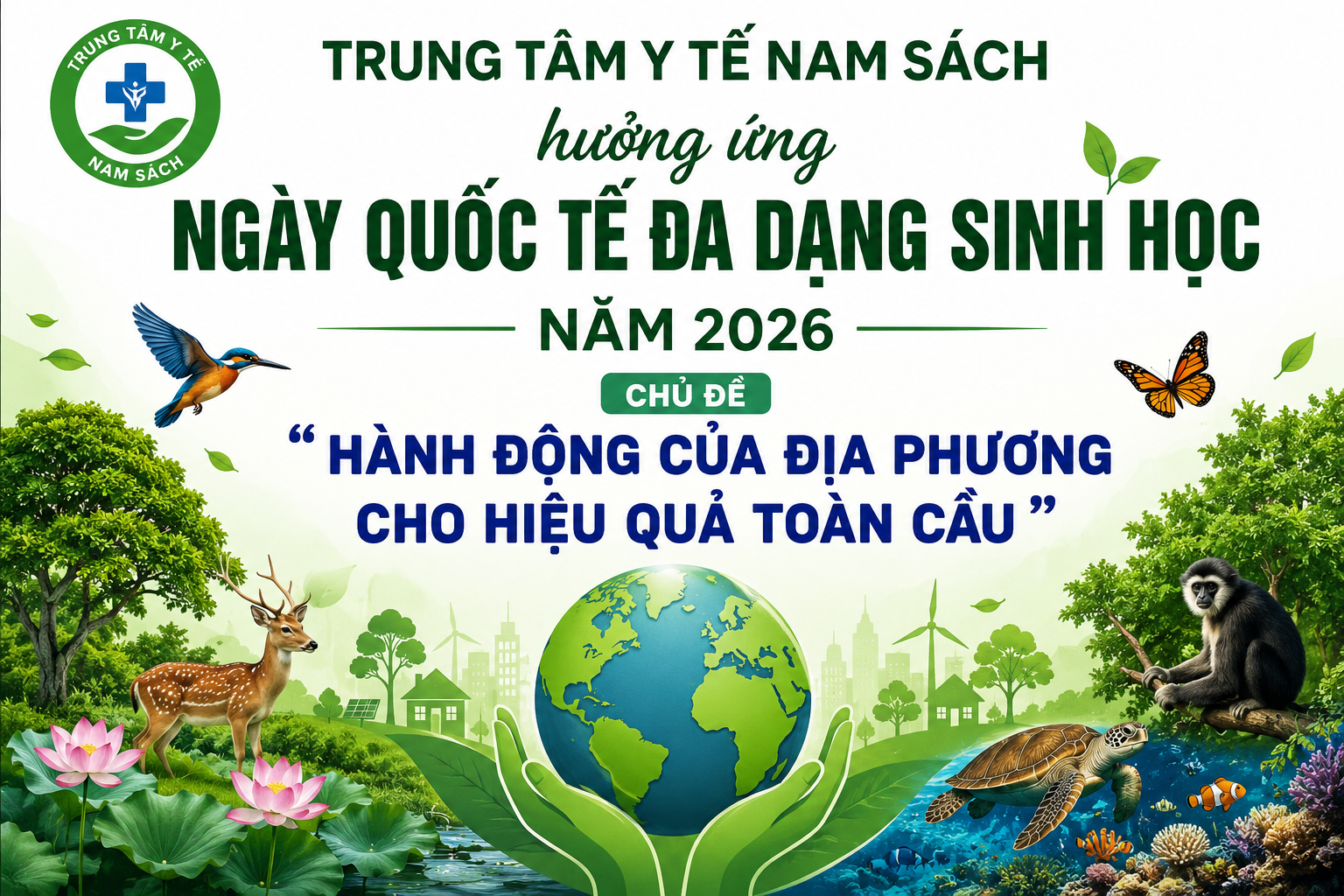 HƯỞNG ỨNG NGÀY QUỐC TẾ ĐA DẠNG SINH HỌC NĂM 2026