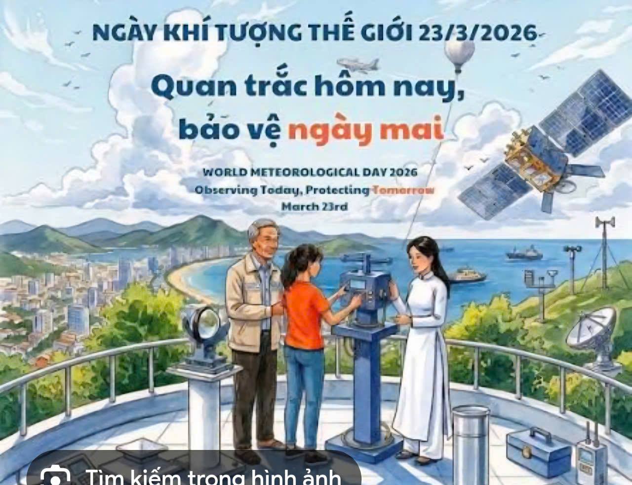 NGÀY KHÍ TƯỢNG THẾ GIỚI – QUAN TRẮC HÔM NAY, BẢO VỆ NGÀY MAI (23/3)