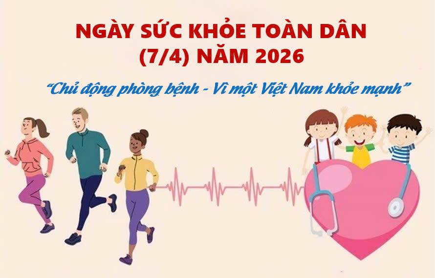  Ý NGHĨA NGÀY SỨC KHỎE TOÀN DÂN (07/4) GẮN VỚI  NGÀY SỨC KHỎE THẾ GIỚI
