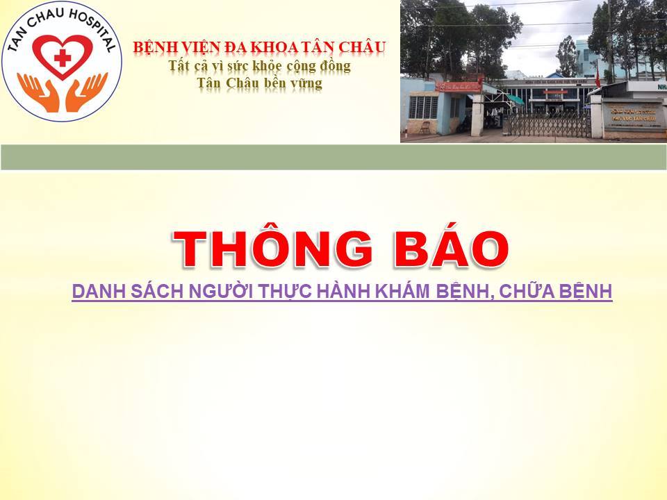 DANH SÁCH NGƯỜI THỰC HÀNH KHÁM BỆNH, CHỮA BỆNH THÁNG 9-2025