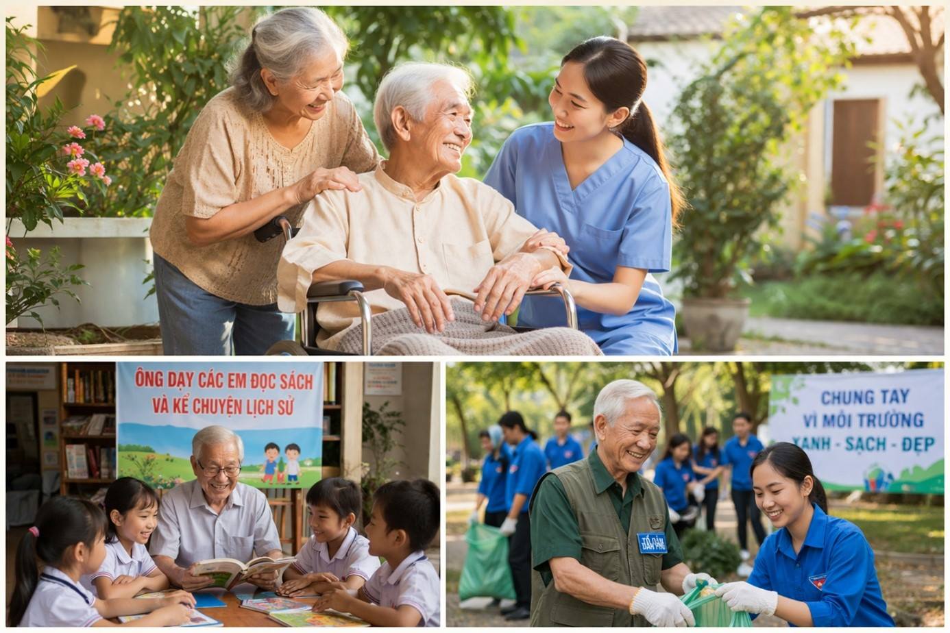 MỘT SỐ CHÍNH SÁCH MỚI HỖ TRỢ CHĂM SÓC VÀ PHÁT HUY VAI TRÒ NGƯỜI CAO TUỔI TRÊN ĐỊA BÀN THÀNH PHỐ HÀ NỘI