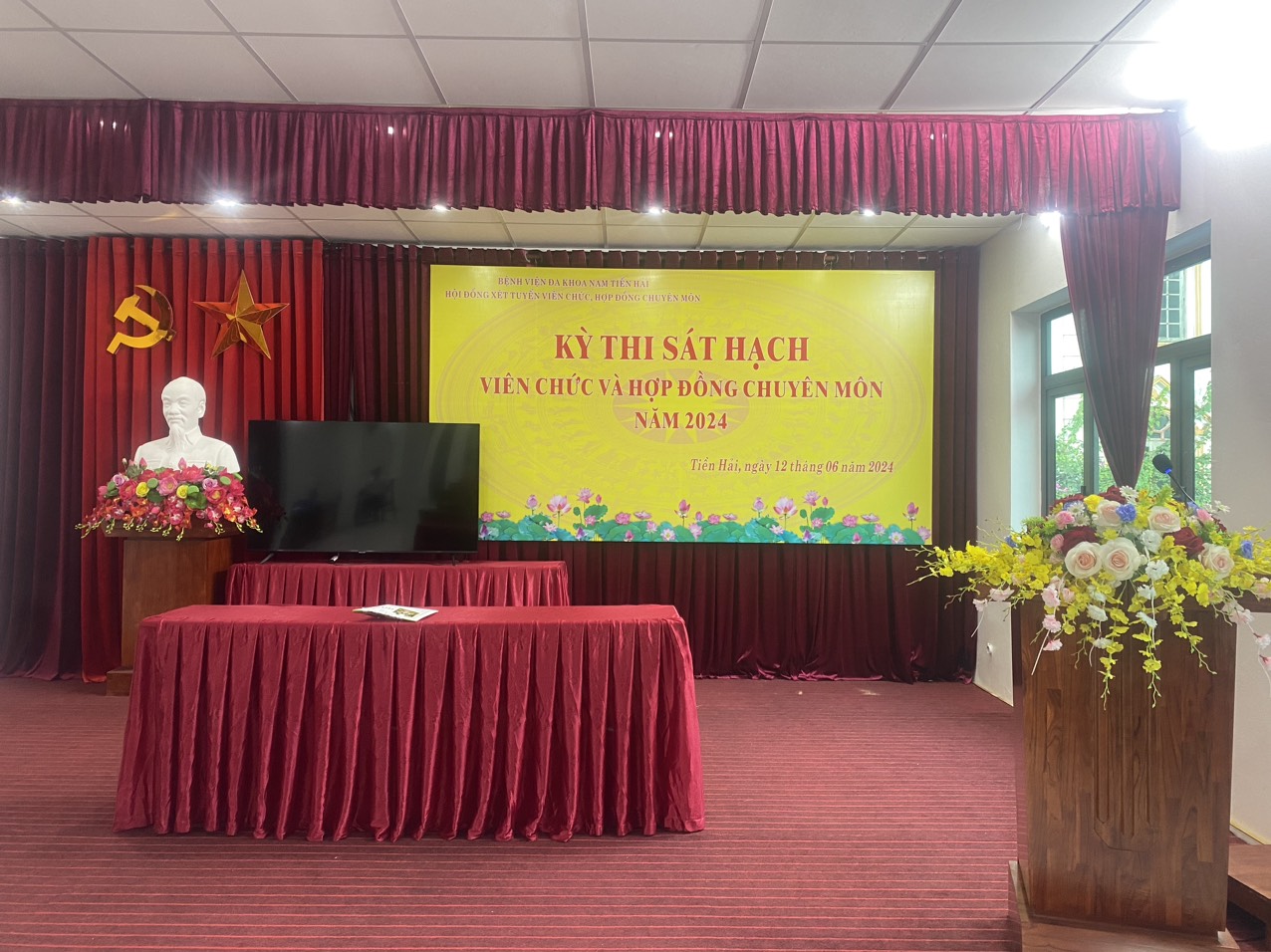 BỆNH VIỆN ĐA KHOA NAM TIỀN HẢI TỔ CHỨC KIỂM TRA SÁT HẠCH TUYỂN DỤNG VIÊN CHỨC,HỢP ĐỒNG CHUYÊN MÔN NĂM 2024