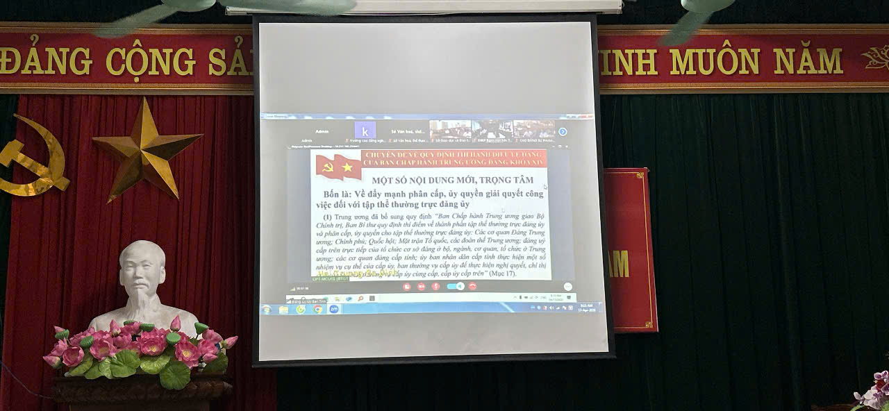 HỘI NGHỊ TOÀN QUỐC NGHIÊN CỨU, HỌC TẬP, QUÁN TRIỆT VÀ  TRIỂN KHAI THỰC HIỆN NGHỊ QUYẾT HỘI NGHỊ LẦN THỨ HAI BAN CHẤP HÀNH TRUNG ƯƠNG ĐẢNG KHÓA XIV