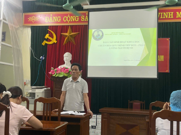 BỆNH VIỆN DA LIỄU TỔ CHỨC SINH HOẠT KHOA HỌC  ĐIỀU DƯỠNG THÁNG 5/2026