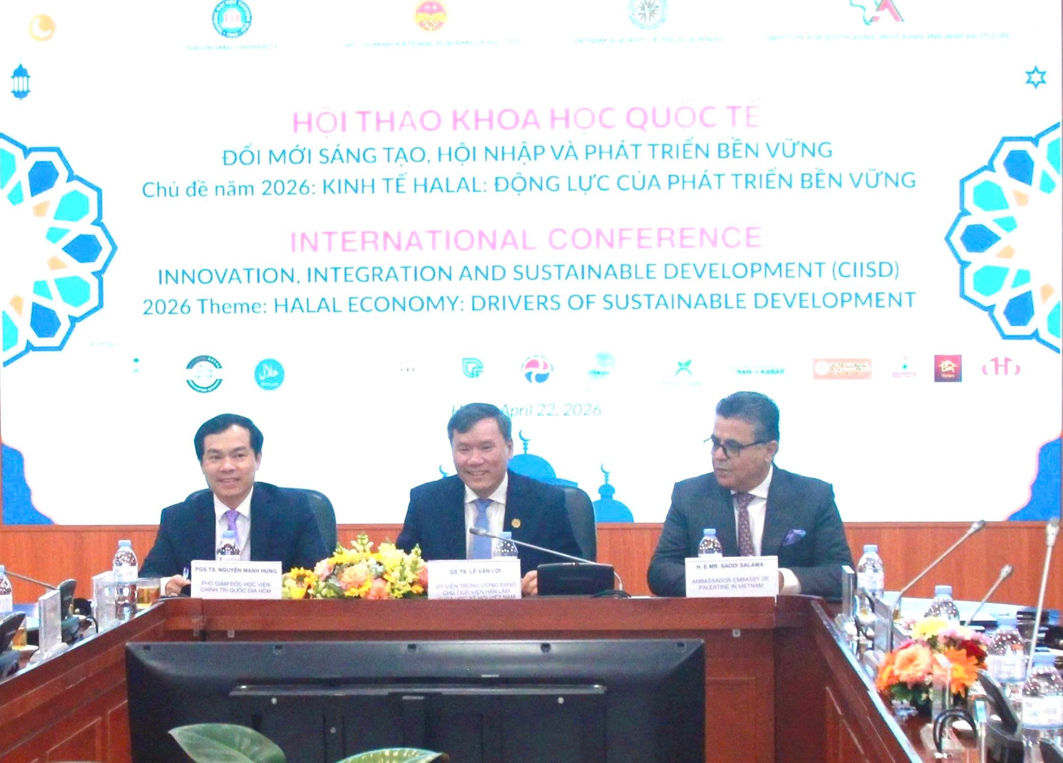 Hội thảo khoa học quốc tế: Đổi mới sáng tạo, hội nhập và phát triển bền vững