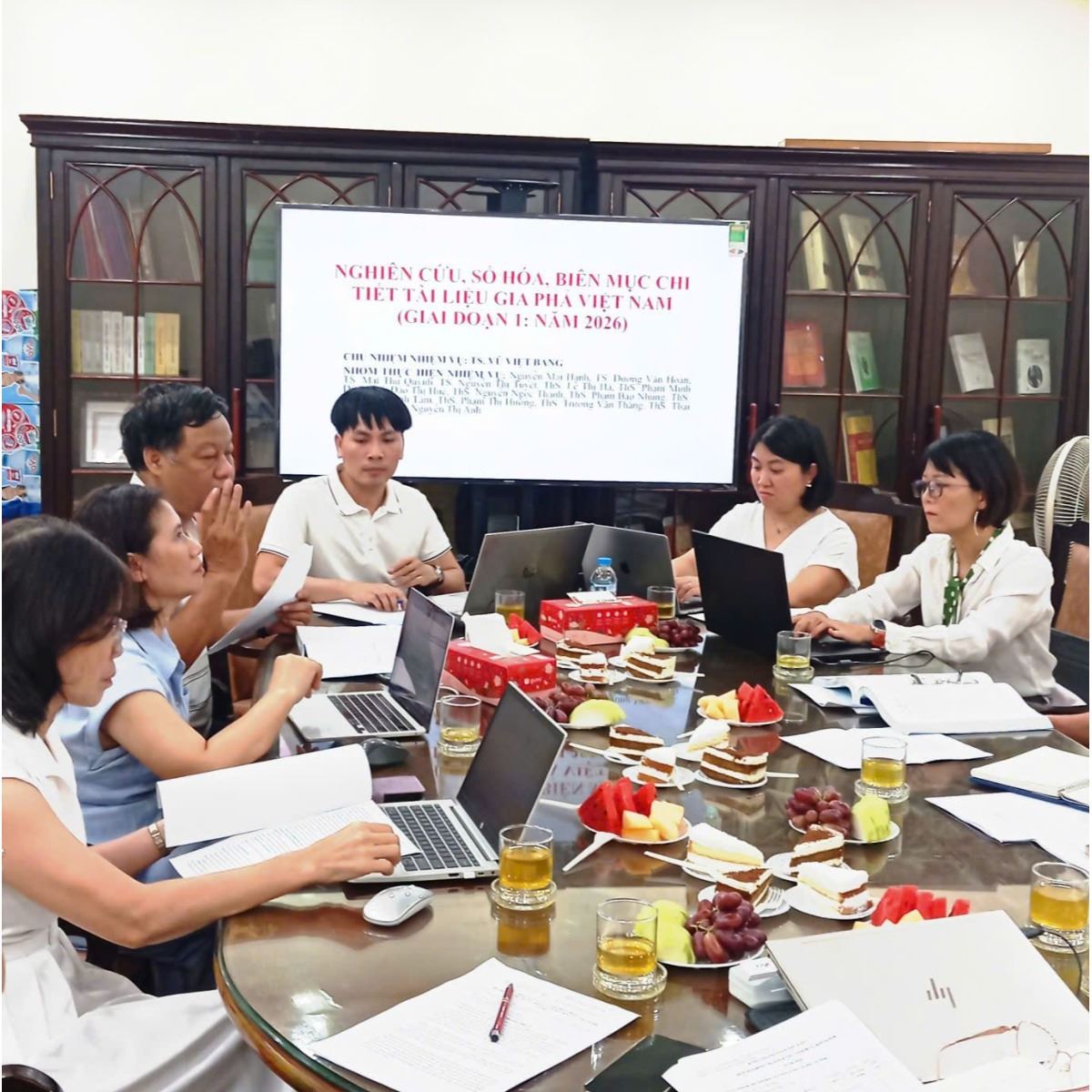 Viện Nghiên cứu Hán - Nôm tổ chức đánh giá nhiệm vụ “Nghiên cứu, số hóa, biên mục chi tiết tài liệu Gia phả Việt Nam (giai đoạn 1: năm 2026)”  
