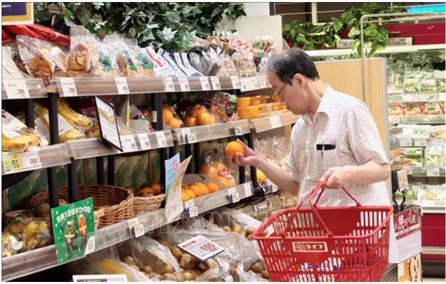 Nhật Bản đối mặt với áp lực giá thực phẩm tăng cao