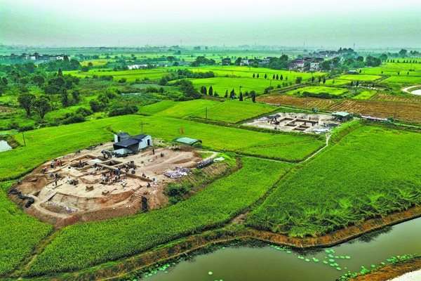 Khai quật xưởng chế tác đồ đồng ở dọc sông Dương Tử